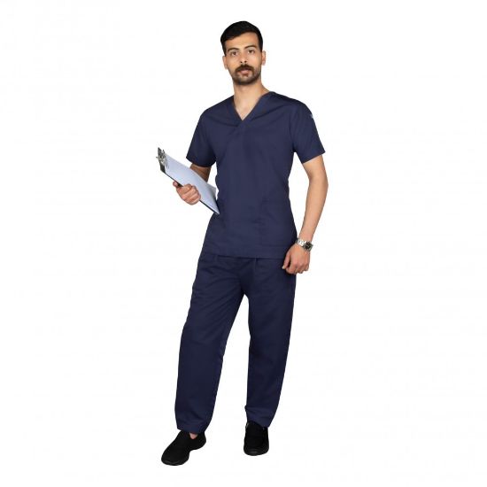 صورة سكراب طبي للجنسين , كحلي